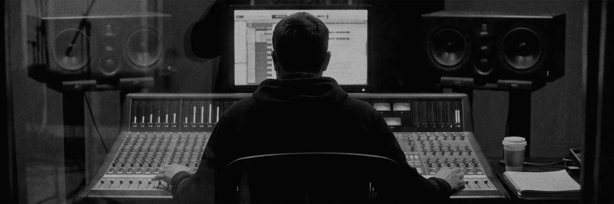Manuscript — lyrics excerpt